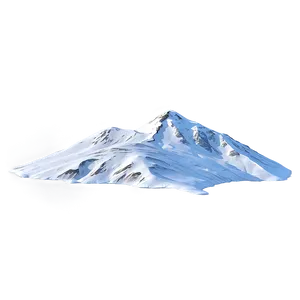 Snowy Mountain With Hikers Png Vnw85 PNG image