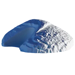 Snowy Mountain With Igloo PNG 06252024
