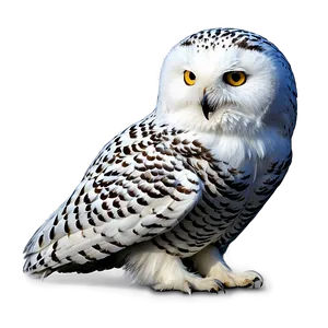 Snowy Owl Bird PNG Jfx95