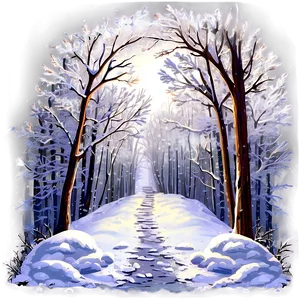 Snowy Path Blizzard Png Xdf20 PNG image