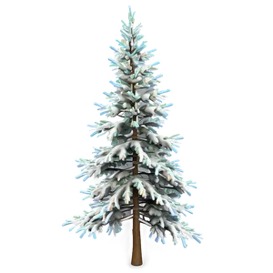 Snowy Spruce Tree PNG Vfd PNG