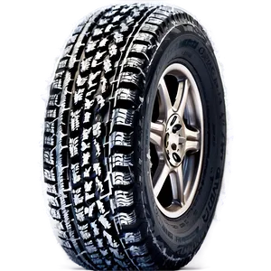 Snowy Tire Tracks PNG 15