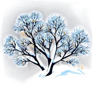 Snowy Tree Branches PNG 75 PNG