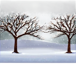 Snowy Tree With Lights PNG Tkf PNG