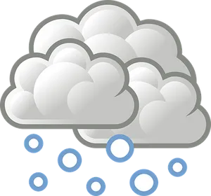 Snowy Weather Icon PNG image