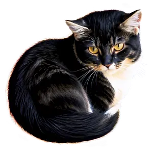 Snuggly Cat Png 06242024 PNG image