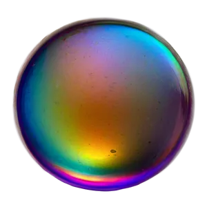 Soap Bubble Iridescent Colors PNG 87