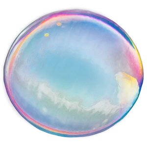 Soap Bubble With Blue Sky Png Amr PNG image