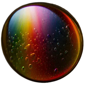 Soap Bubble With Color Spectrum Png 80 PNG image