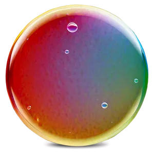 Soap Bubble With Colorful Reflection PNG Nmb PNG