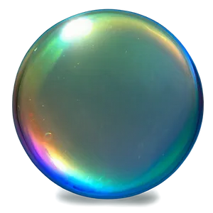 Soap Bubble With Light Flare PNG Wjk53