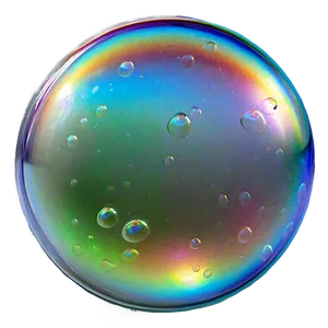 Soap Bubble With Natural Background PNG 9 PNG