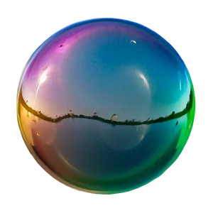 Soap Bubble With Reflections Png 06262024 PNG image