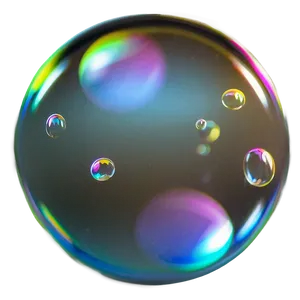 Soap Bubble With Soft Focus PNG Wqg23 PNG