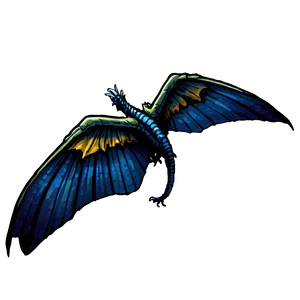 Soaring Dragon Wings Picture PNG Tud5 PNG