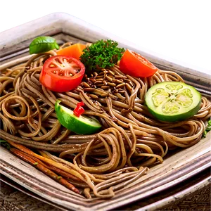 Soba Noodles With Vegetables Png Tva86 PNG image