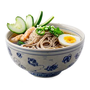 Soba Ramen Bowl PNG Fvj90
