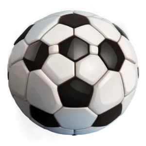 Soccer Ball Emoji PNG 04292024