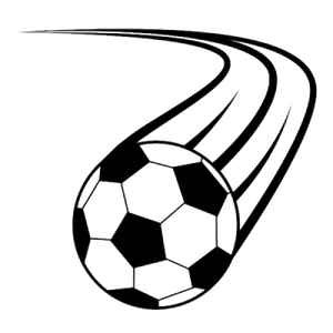 Soccer Ball Speed Illustration PNG
