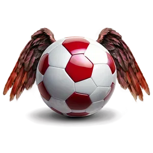 Soccer Ball With Wings Png 04292024 PNG image