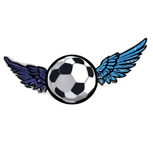 Soccer Ball With Wings PNG Nmu62 PNG