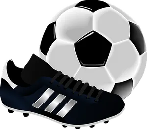 Soccer Balland Cleat Graphic