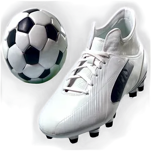 Soccer Cleats Close-up PNG Hrm