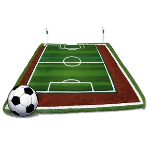 Soccer Field Kickoff Mark PNG 06292024 PNG