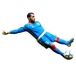 Soccer Goalkeeper Save PNG 42