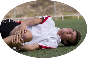 Soccer Injury Pain PNG image