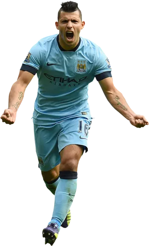 Soccer_ Player_ Celebration_ Manchester_ City PNG