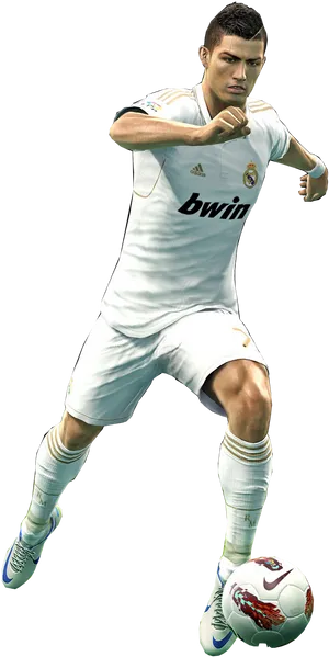 Soccer_ Player_in_ Action.png PNG