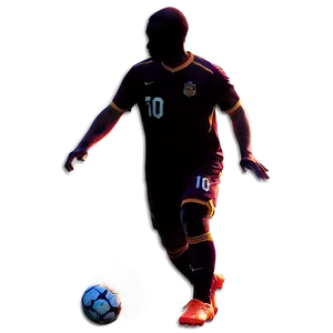 Soccer Player Silhouette PNG Iyi PNG