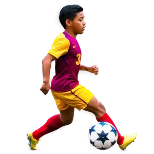 Soccer Player Solo Run Png Mir PNG image