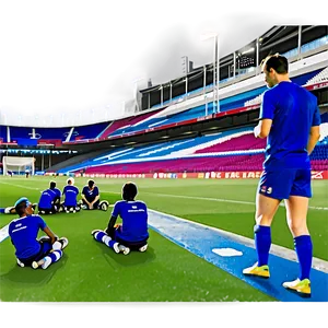 Soccer Stadium Behind The Scenes Crew Png 88 PNG image