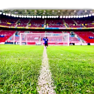 Soccer Stadium Field Close-up PNG Egn PNG