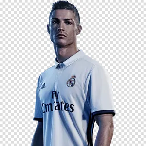 Soccer_ Star_ Real_ Madrid_ Kit PNG image