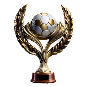 Soccer Trophy Victory PNG 05212024