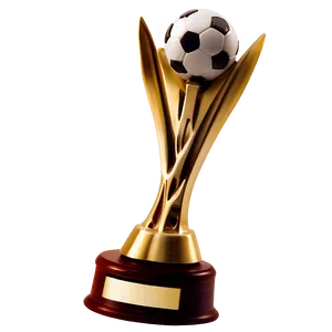 Soccer Trophy Victory PNG Gup