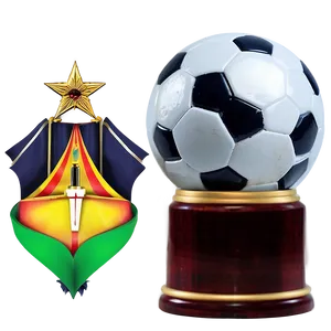 Soccer Trophy Victory PNG Pcp