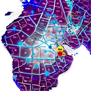 Social Connectivity Map PNG Irg PNG
