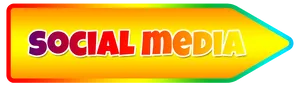 Social Media Directional Arrow