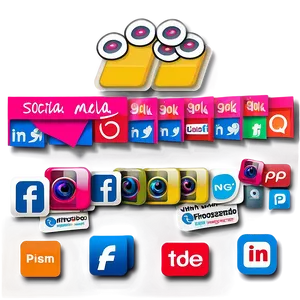 Social Media Icons For Bloggers PNG 35
