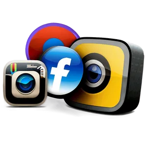 Social Media Icons For Photographers PNG 2 PNG