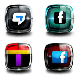 Social Network Icons Collection PNG 05252024