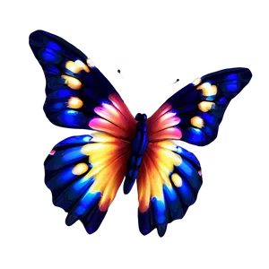 Soft 3d Butterfly Light PNG 76 PNG
