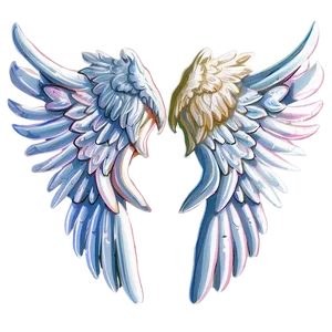 Soft Angel Wings Drawing Png 91 PNG image