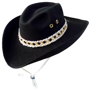 Soft Black Cowboy Hat PNG Fso PNG
