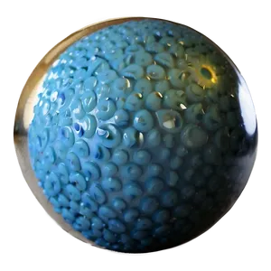 Soft Blue Ball PNG 06132024