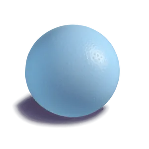 Soft Blue Ball PNG 06132024